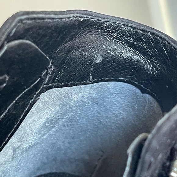 Sam Edelman Packer Leather Ankle Bootie Size 7 - Picture 14 of 14